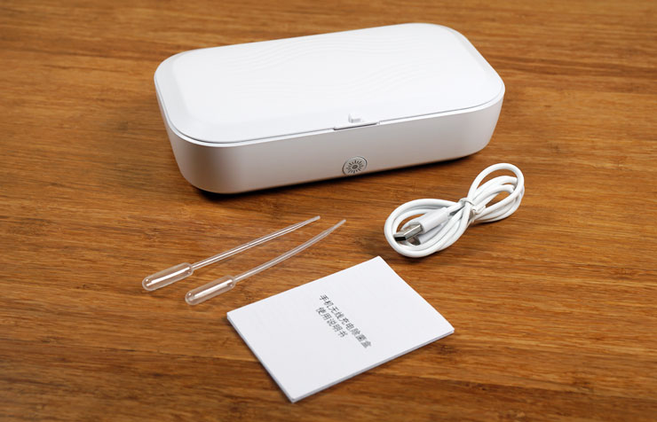 XBASE 紫外線消毒充電盒 LFX-168 開箱：紫外線消毒、無線充電二合一！ - 阿祥的網路筆記本