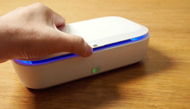 XBASE 紫外線消毒充電盒 LFX-168 開箱：紫外線消毒、無線充電二合一！ - 阿祥的網路筆記本