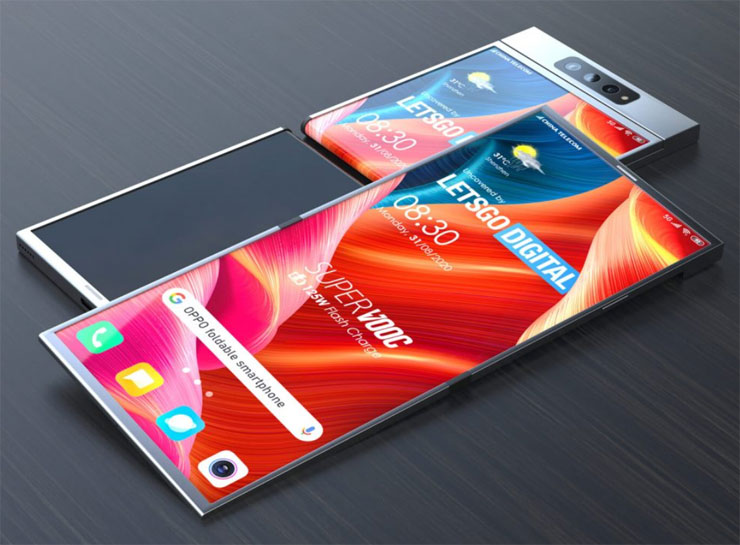 oppo 全新可摺疊螢幕手機專利曝光,外型更緊湊、展開前後都有大螢幕! - 阿祥的網路筆記本 oppo 全新可摺疊螢幕手機專利曝光,外型更緊湊、展開前後都有大螢幕! - 阿祥的網路筆記本