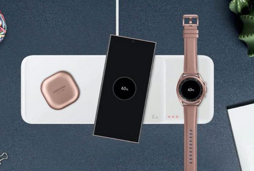三星「三充版」無線充電器 Wireless Charger Trio 已在韓國與歐洲官網上線，內建六線圈、專為 Galaxy Watch 設計的磁吸座使用更方便！ - 阿祥的網路筆記本