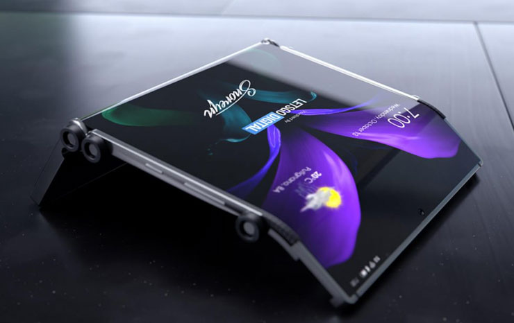 三星新專利揭露「Galaxy Z Dual Fold」雙摺疊螢幕手機！看起來實用性更高了！ - 阿祥的網路筆記本