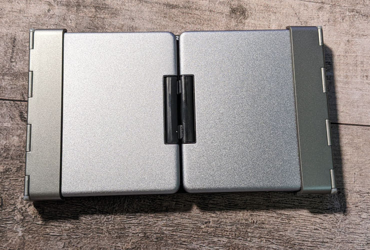 行動寫作、辦工的好夥伴：iClever 三摺疊鍵盤 + 觸控板 IC-BK08 開箱分享！ - 阿祥的網路筆記本