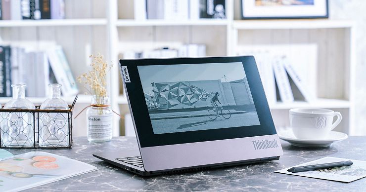 「雙面」好拍檔 Lenovo ThinkBook Plus 深度評測：背蓋整合電子墨水螢幕，創造筆電多元新用途！ - 阿祥的網路筆記本