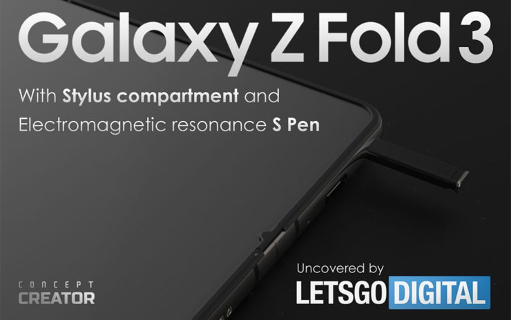 三星新專利再透露 S Pen 如何整合至 Galaxy Z Fold3 ！ - 阿祥的網路筆記本