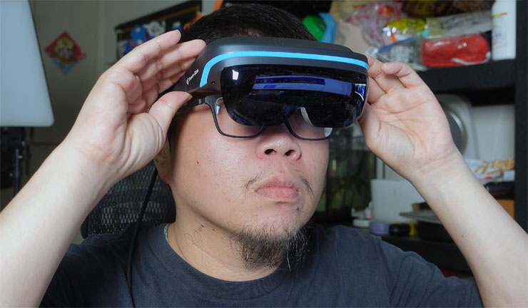 Dream Glass 4K AR 智慧眼鏡開箱評測：地表最強性價比，可以隨身攜帶的 200 吋大螢幕娛樂！ - 阿祥的網路筆記本