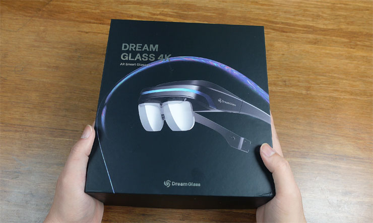Dream Glass 4K AR 智慧眼鏡開箱評測：地表最強性價比，可以隨身攜帶的 200 吋大螢幕娛樂！ - 阿祥的網路筆記本
