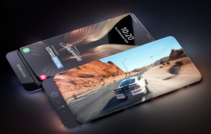 真正的「全螢幕手機」？三星新專利打造「全環繞螢幕」手機，無死角的顯示範圍，還有滑蓋相機設計！ - 阿祥的網路筆記本