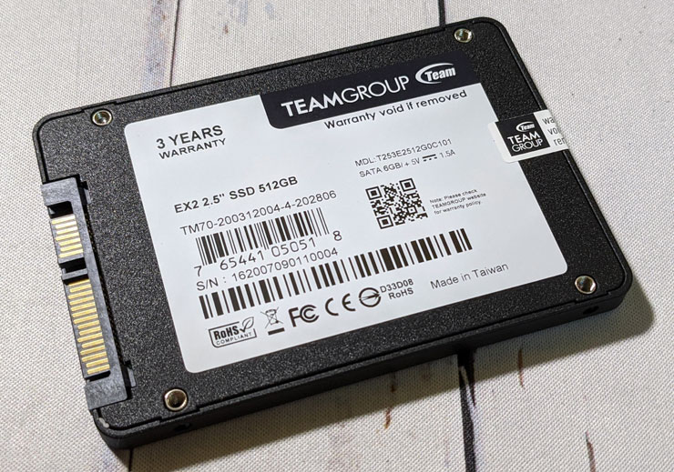 TeamGroup 高效能 2.5 吋 SSD 雙開箱：CX2 與 EX2 512GB 款實戰測試，告訴你裝機升級或容量擴充該怎麼選？ - 阿祥的網路筆記本
