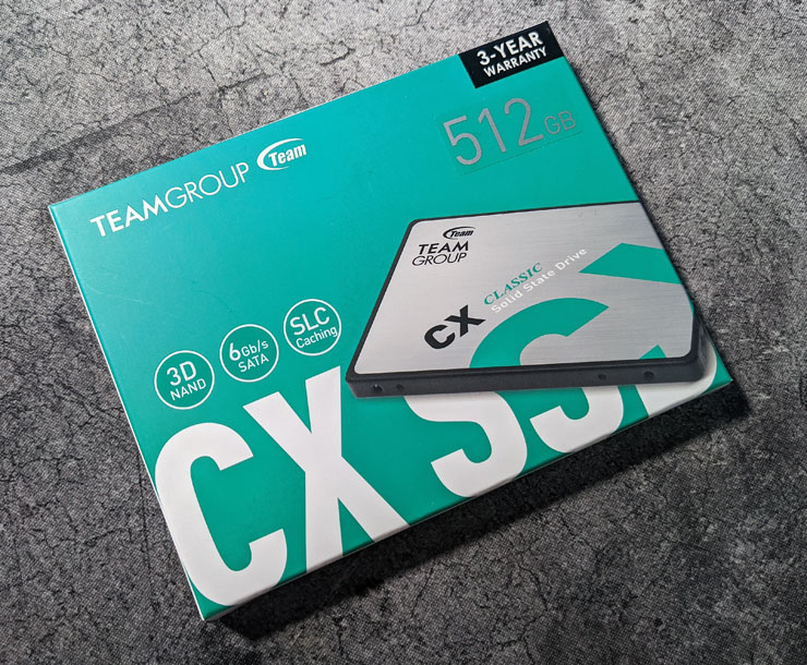 TeamGroup 高效能 2.5 吋 SSD 雙開箱：CX2 與 EX2 512GB 款實戰測試，告訴你裝機升級或容量擴充該怎麼選？ - 阿祥的網路筆記本