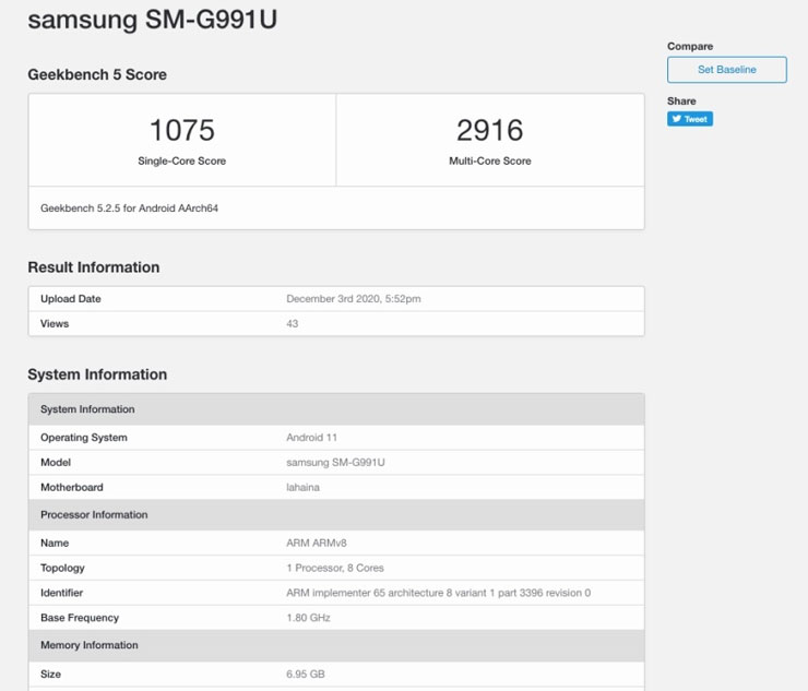 三星 Galaxy S21 5G 配備 Snapdragon 888 與 Exynos 2100 的 Geekbench 5 完全曝光,PK 的結果是? - 阿祥的網路筆記本 三星 Galaxy S21 5G 配備 Snapdragon 888 與 Exynos 2100 的 Geekbench 5 完全曝光,PK 的結果是? - 阿祥的網路筆記本