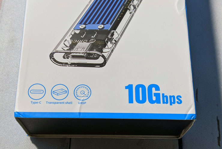ORICO NVMe M.2 SSD 外接盒開箱：纖薄體積，設計有型～效能表現不俗！ - 阿祥的網路筆記本