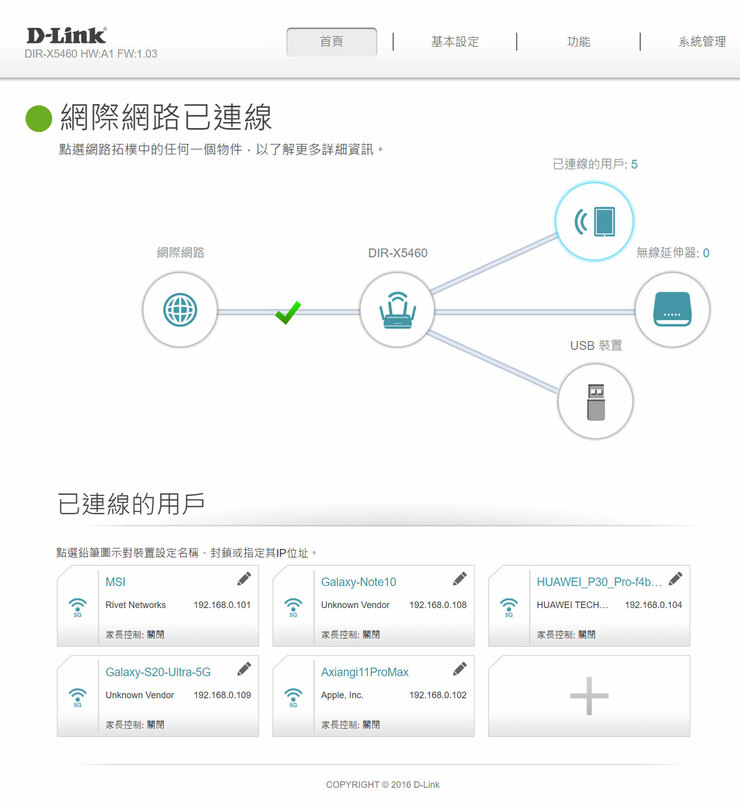 D-Link DIR-X5460 Wi-Fi 6 雙頻無線路由器開箱評測：高覆蓋、高傳輸，次世代效能旗艦 - 阿祥的網路筆記本