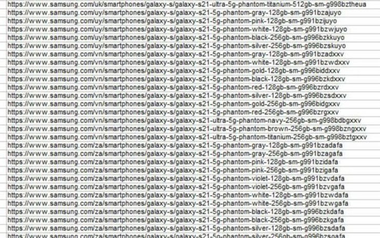 三星 Galaxy S21 系列官方新聞宣傳素材流出，各機型色款與儲存規格全曝光！ - 阿祥的網路筆記本