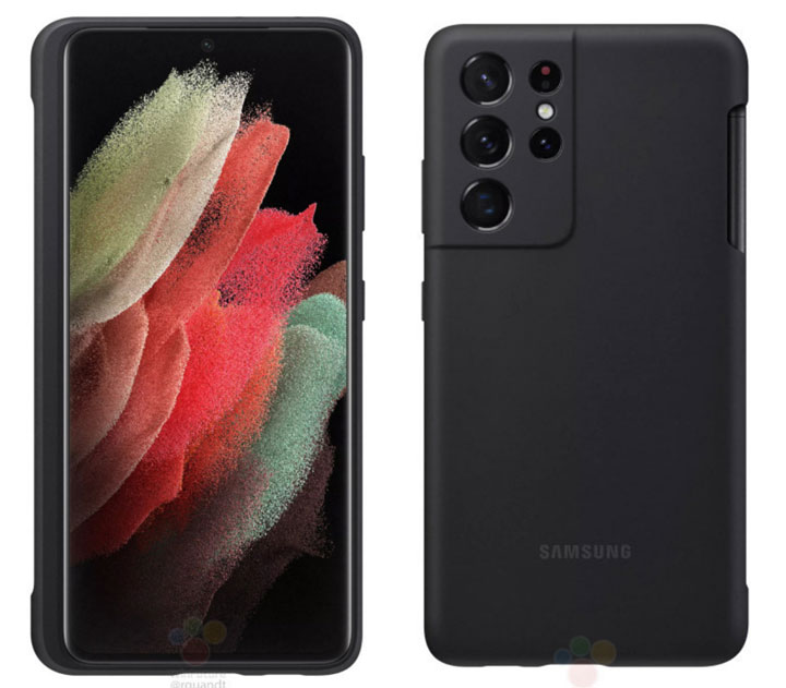 三星 Galaxy S21 Ultra 的另一種 S Pen 專用保護殼曝光，這樣的設計似乎也很合理？ - 阿祥的網路筆記本