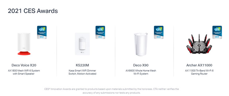 TP-Link CES 2021 展出最新 Wi-Fi 與網通解決方案，內建語音控制、最新 WI-Fi 6E 規格與 HomeShield 進階安全服務成為焦點！ - 阿祥的網路筆記本