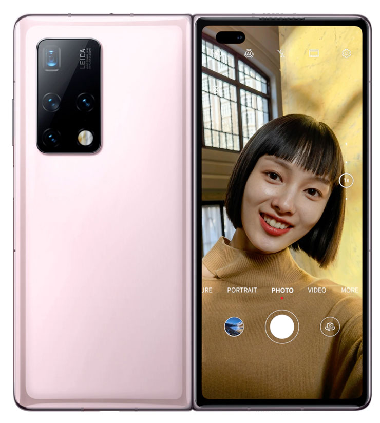 華為發佈新一代摺疊機 HUAWEI Mate X2，相機模組更進化、螢幕摺疊方向由外改內！ - 阿祥的網路筆記本