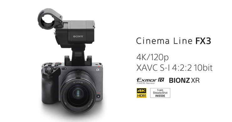 Sony Cinema Line 全片幅數位相機 FX3 在台上市！專業級攝影功能，搭配 α 系列相機對焦高效能更巧易攜！ - 阿祥的網路筆記本
