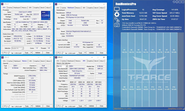火箭升空！十銓科技 T-FORCE 推出高時脈電競超頻記憶體！搭配 Intel 第11代 Rocket Lake 處理器挑戰極限效能！ - 阿祥的網路筆記本