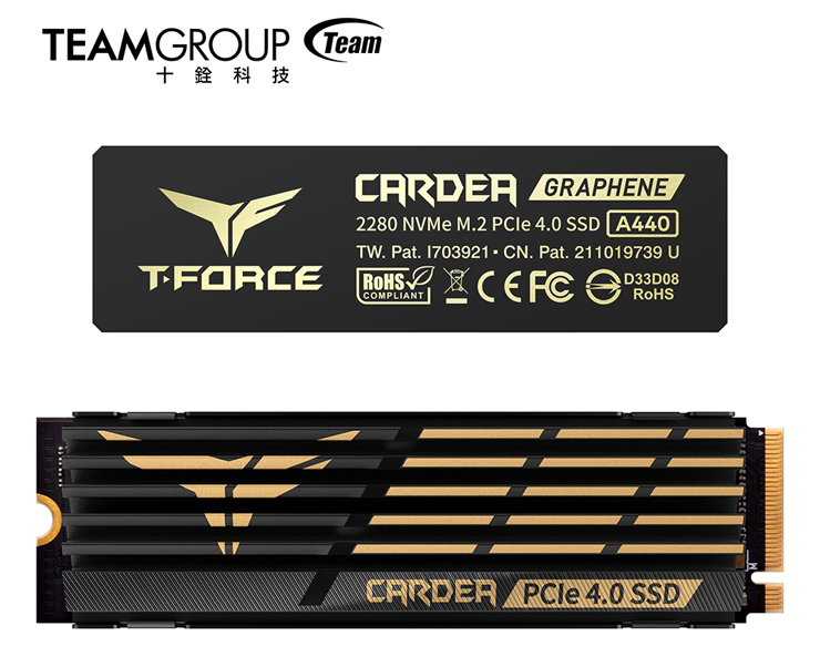 電競效能必選！十銓科技 T-FORCE CaRDEA A440 PCIe 4.0 SSD 正式推出！讀寫效能直逼 7000 MB/s！ - 阿祥的網路筆記本