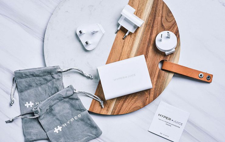 HyperJuice 100W 氮化鎵 GaN 快速充電器動手玩：體積迷你、功能全面，一顆搞定充電大小事！ - 阿祥的網路筆記本