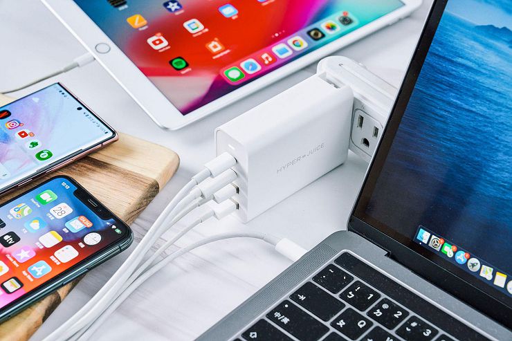 HyperJuice 100W 氮化鎵 GaN 快速充電器動手玩：體積迷你、功能全面，一顆搞定充電大小事！ - 阿祥的網路筆記本