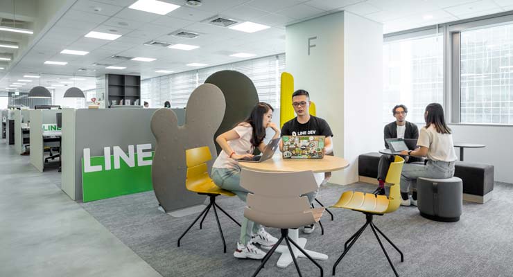LINE 台灣搬新家！海外最大辦公室開箱～三大亮點招手數位創新人才！ - 阿祥的網路筆記本