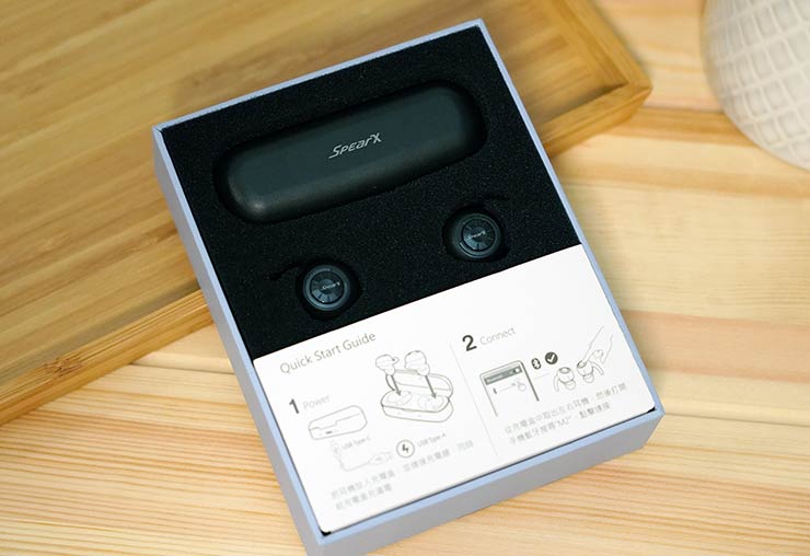 聲特科技 SpearX M2 開箱評測：體積最輕巧、續航力最高同時兼具優質音效～追求真無線耳機藍牙的極致！ - 阿祥的網路筆記本