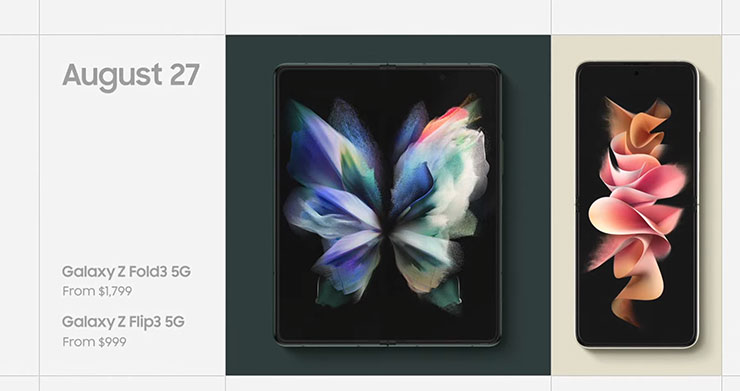 展開新世代！Galaxy Z Fold3 5G 與 Galaxy Z Flip3 5G 雙機發表，還有 Galaxy Buds 2 與 Watch 4 同場現身！ - 阿祥的網路筆記本