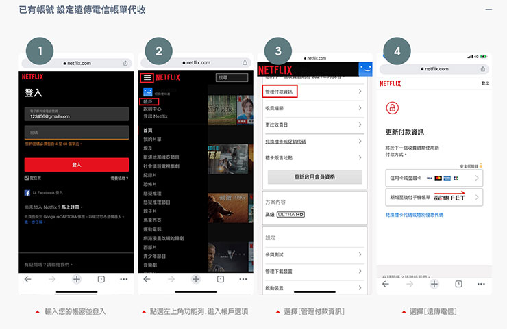 遠傳電信帳單代收 Netflix 更便利！「宅經濟」時代綁手機門號免海外手續費！ - 阿祥的網路筆記本