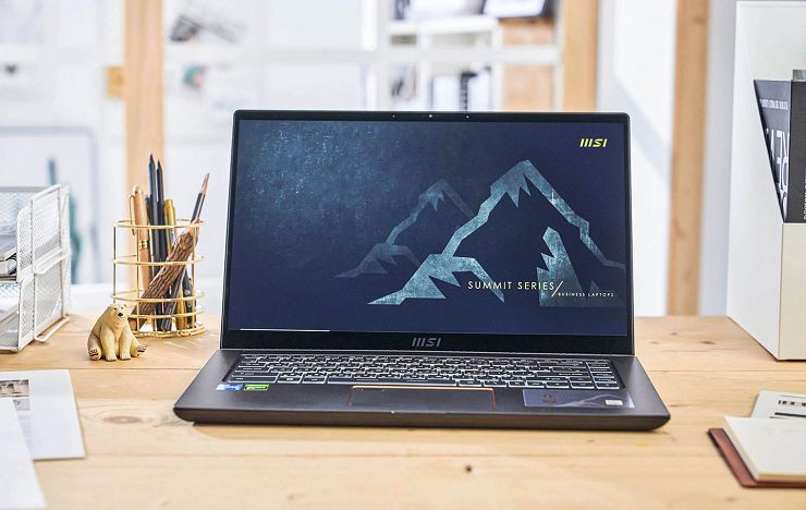 微星商務筆電 MSI Summit E15 深度評測：外在沉穩內斂，內在蘊涵強悍效能的「羊皮狼」來了！ - 阿祥的網路筆記本