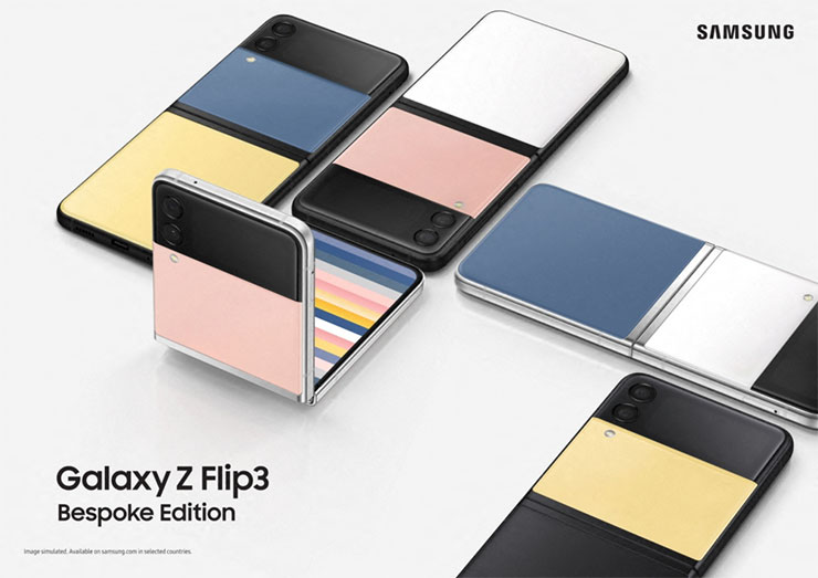 三星推出 Galaxy Z Flip 3 外觀定製版(Bespoke Edition),要什麼顏色自己配、共計多達 49 種組合! - 阿祥的網路筆記本 三星推出 Galaxy Z Flip 3 外觀定製版(Bespoke Edition),要什麼顏色自己配、共計多達 49 種組合! - 阿祥的網路筆記本
