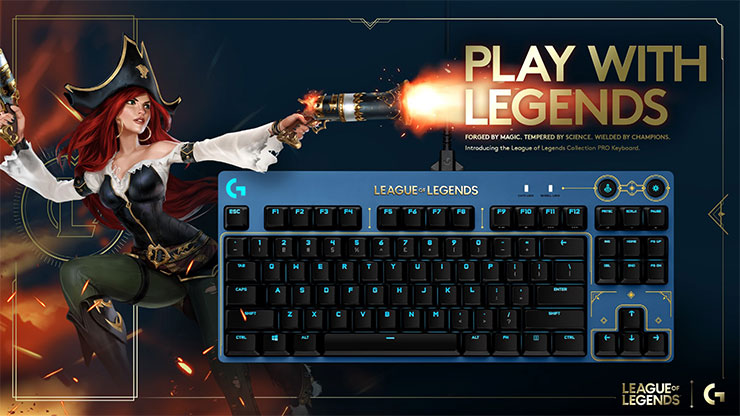 Logitech G 攜手《英雄聯盟》打造首次合作完整 IP 聯名全家桶：無線滑鼠、機械鍵盤、耳機與鼠墊一應俱全，11/4 正式上市！ - 阿祥的網路筆記本