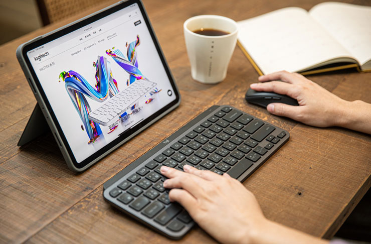 為創作者而生！Logitech MX Keys Mini 智能無線藍牙鍵盤精簡桌面空間，三大智能鍵讓操作流程更順暢！ - 阿祥的網路筆記本