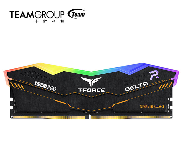 十銓科技 T-FORCE 與 ASUS TUF Gaming Alliance 聯名推出 DELTA RGB DDR5 電競記憶體！ - 阿祥的網路筆記本