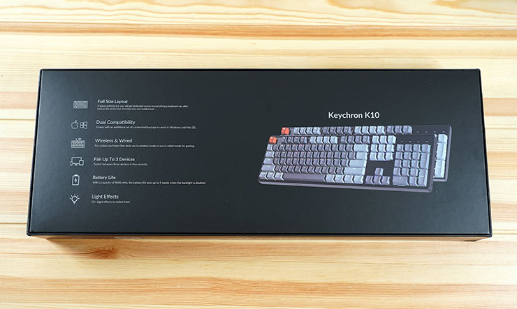 Keychron K10 100% 無線機械式鍵盤開箱：外觀簡潔耐看，Gateron 鍵軸好上手且手感優！ - 阿祥的網路筆記本