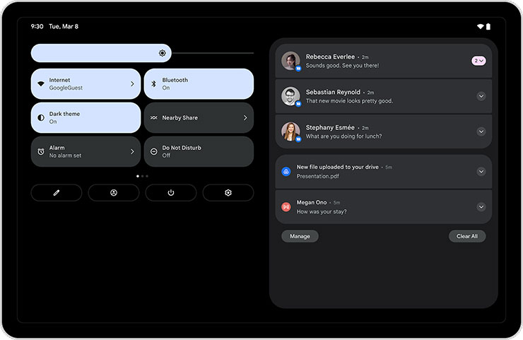 Google 推出適用大螢幕設備的 Android 12L 版本，今年將登陸平板與可摺疊螢幕機種！ - 阿祥的網路筆記本