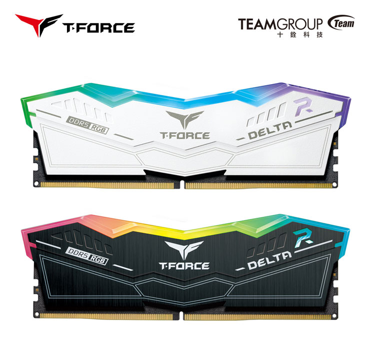 T-FORCE DELTA RGB DDR5 電競記憶體