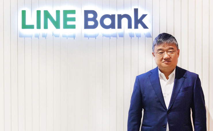 LINE Bank 董事長黃仁埈