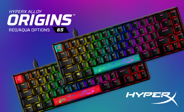 HyperX Alloy Origins 65 機械式電競鍵盤