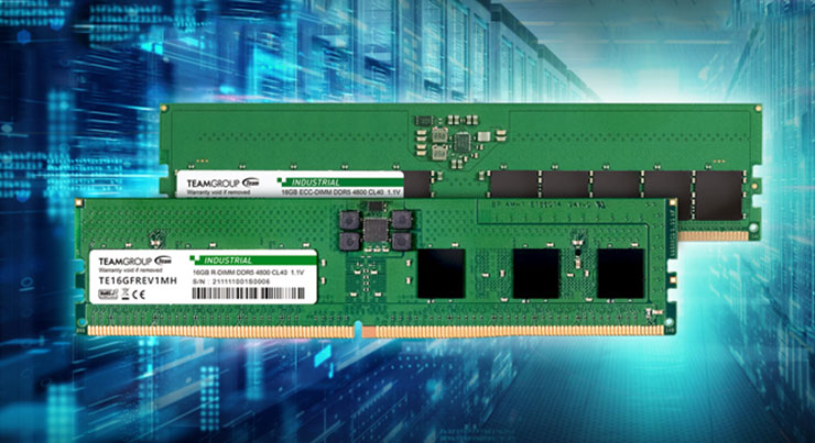 十銓科技工業伺服器用 DDR5 記憶體已進入量產階段