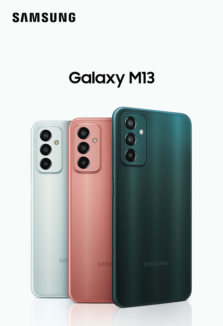 Galaxy M13單機建議售價NT$4,990