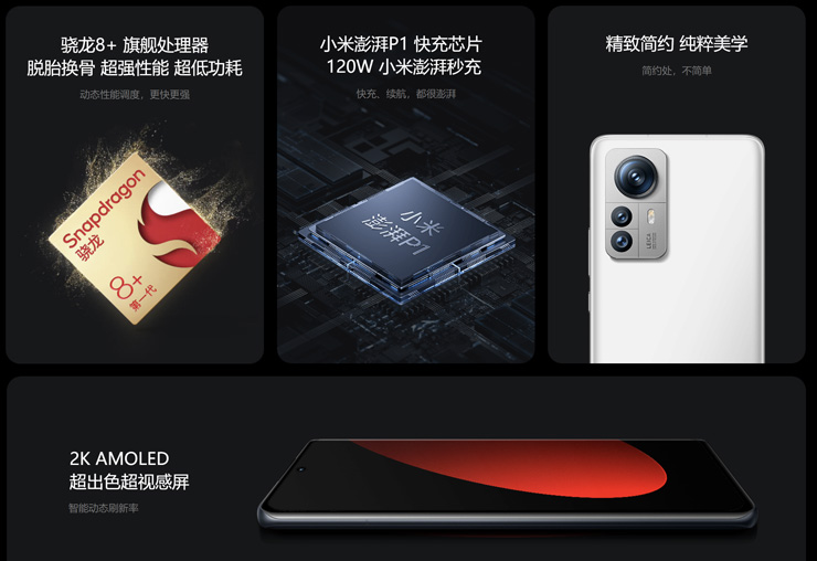 Xiaomi 12S Pro 特色一覽