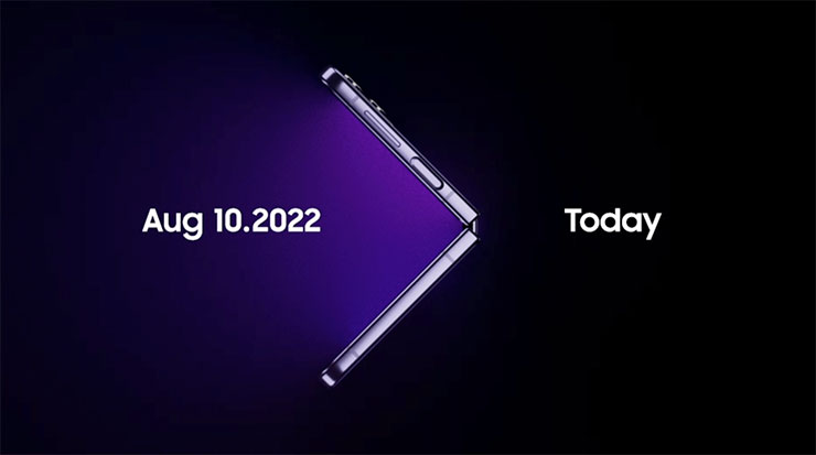 Samsung Galaxy Unpacked 2022 全球發表會將在 8/22 晚上 21:00 舉行