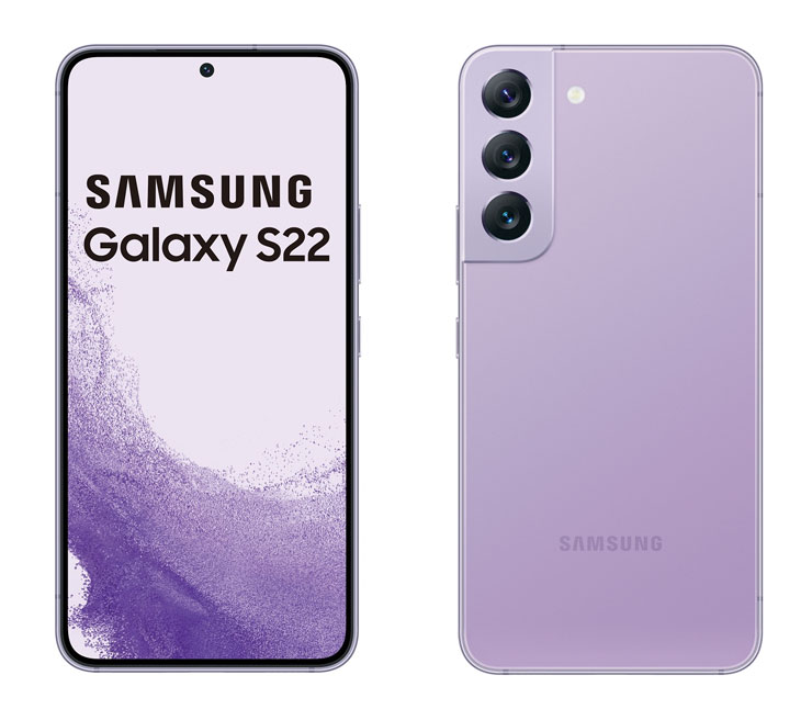 Galaxy S22 新色「幻夜紫」