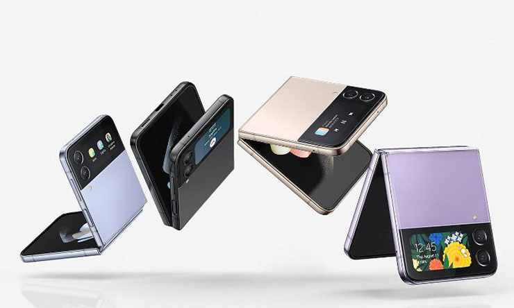 Galaxy Z Flip4 共推出四款顏色