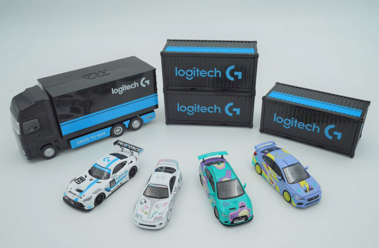 Logitech G 限定版模型車