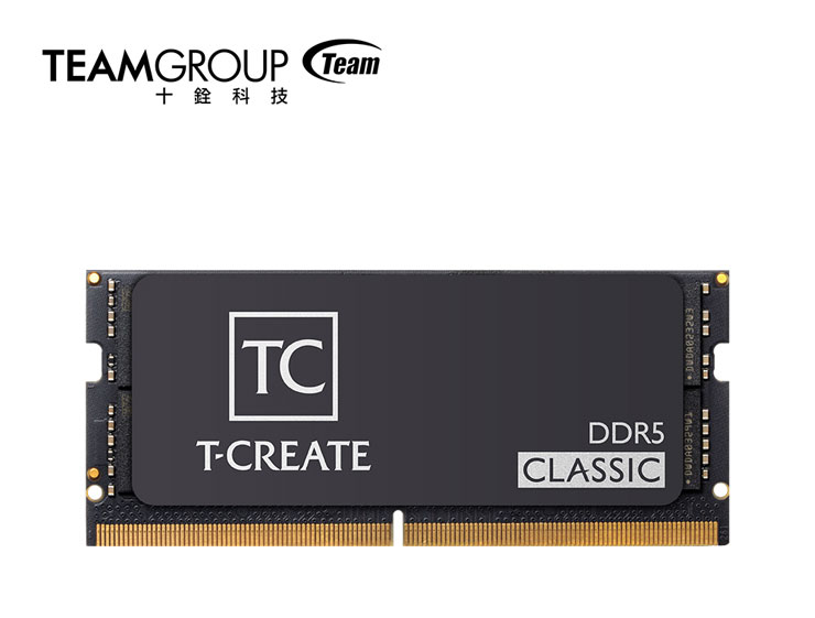 T-CREATE CLASSIC DDR5筆記型記憶體