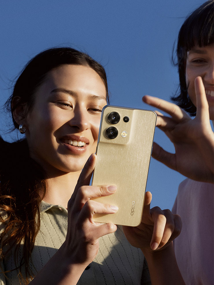 人像專家 OPPO Reno8 升級版進化登場！12 GB + 256 GB 超大容量、緞面金新色絕美！ - 阿祥的網路筆記本
