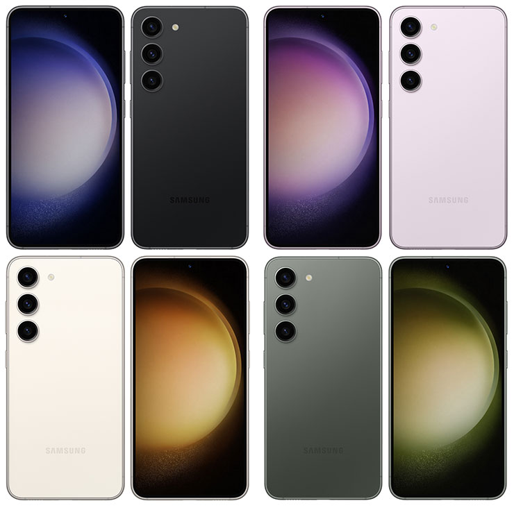 流出版三星 Galaxy S23 渲染圖集