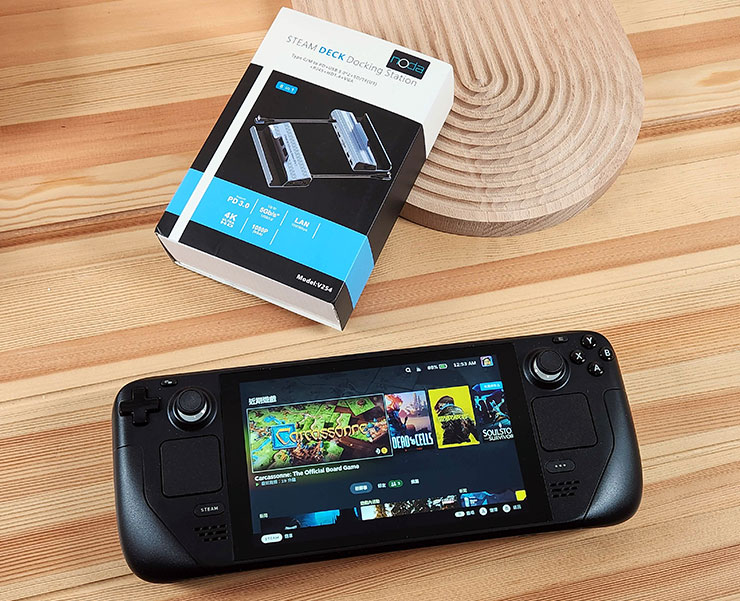 noda Steam Deck Docking Station 開箱:八合一擴充基座,好用嗎? - 阿祥的網路筆記本 本文開箱主角:noda Steam Deck Docking Station